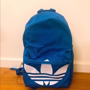 Blue Adidas Trefoil Originals Backpack